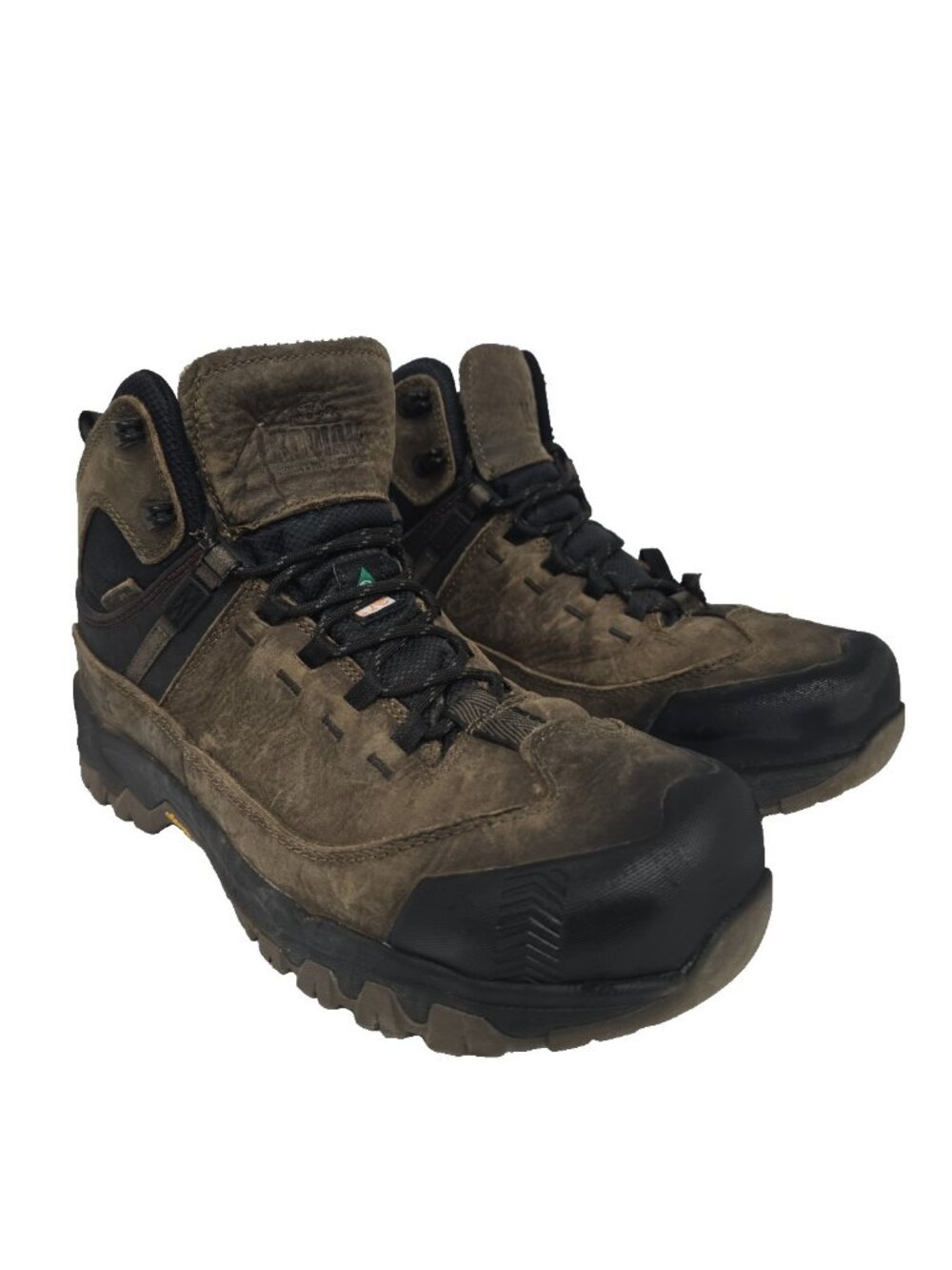 Kodiak Men's 6" Quest Bound Composite Toe Waterproof Hiking Work Boot Brown 9.5W